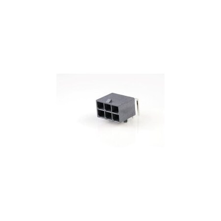 Molex Mega-Fit RA DR TH HDR TIN 6CKT 76825-0006